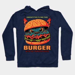 Burger With Hot Monster Sauce Hoodie